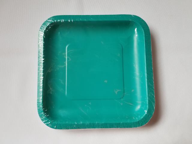 Rental store for .PLATE, 7IN SQUARE TROP. TEAL, 18CT. in Kokomo IN