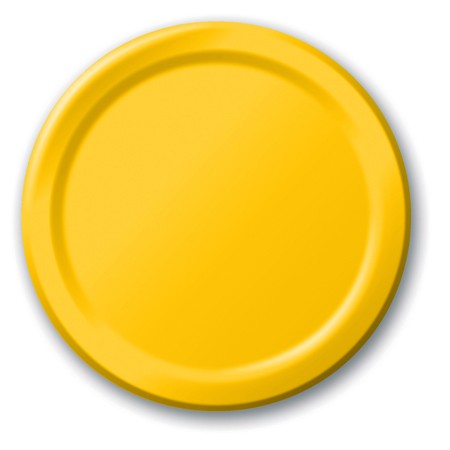 Rental store for .PLATE, 9IN SCHOOL BUS YELLOW, 24CT in Kokomo IN