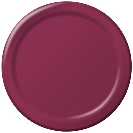 Rental store for .PLATE, 9IN BURGUNDY, 24CT in Kokomo IN